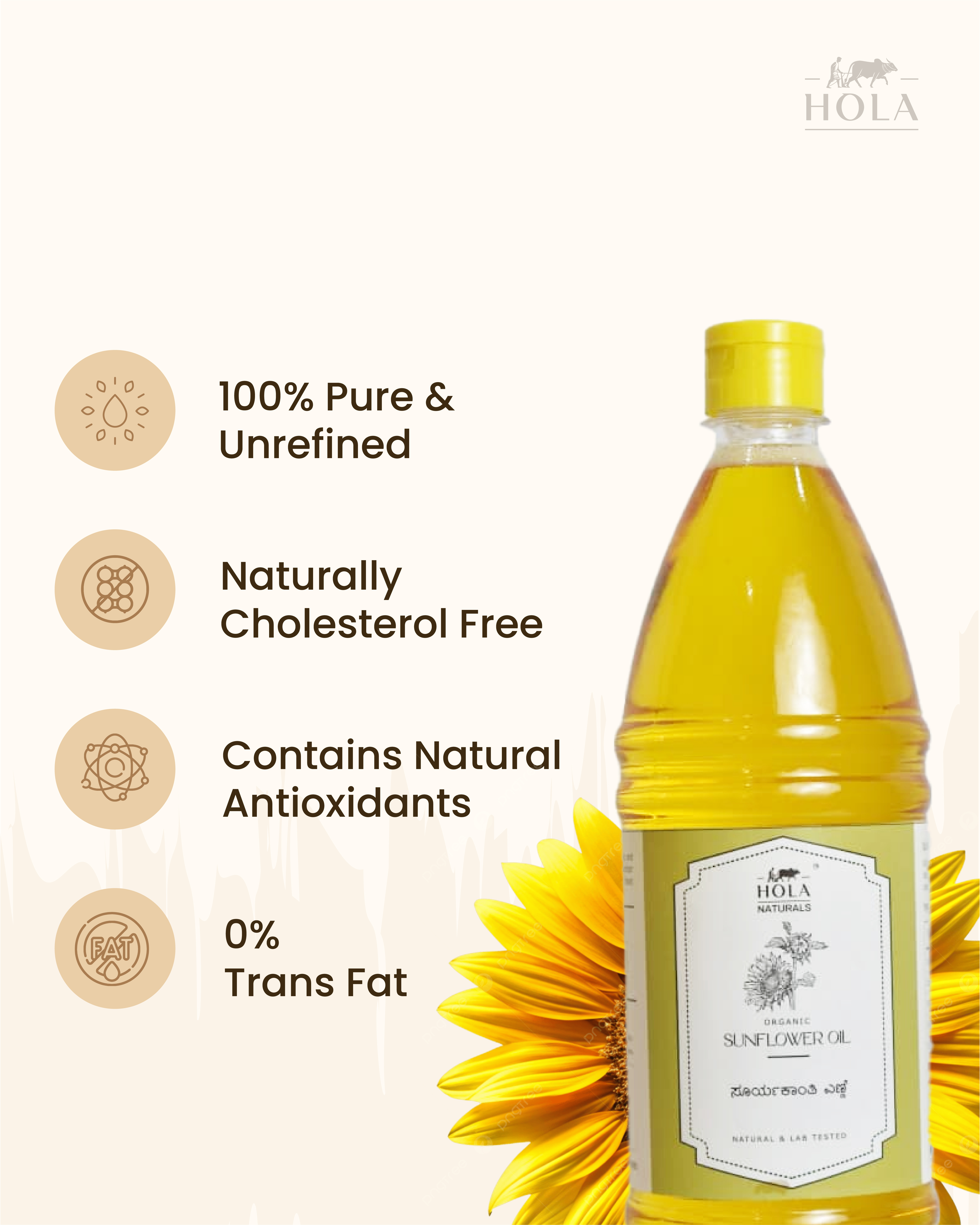 Sunflower Oil 1L Image 4