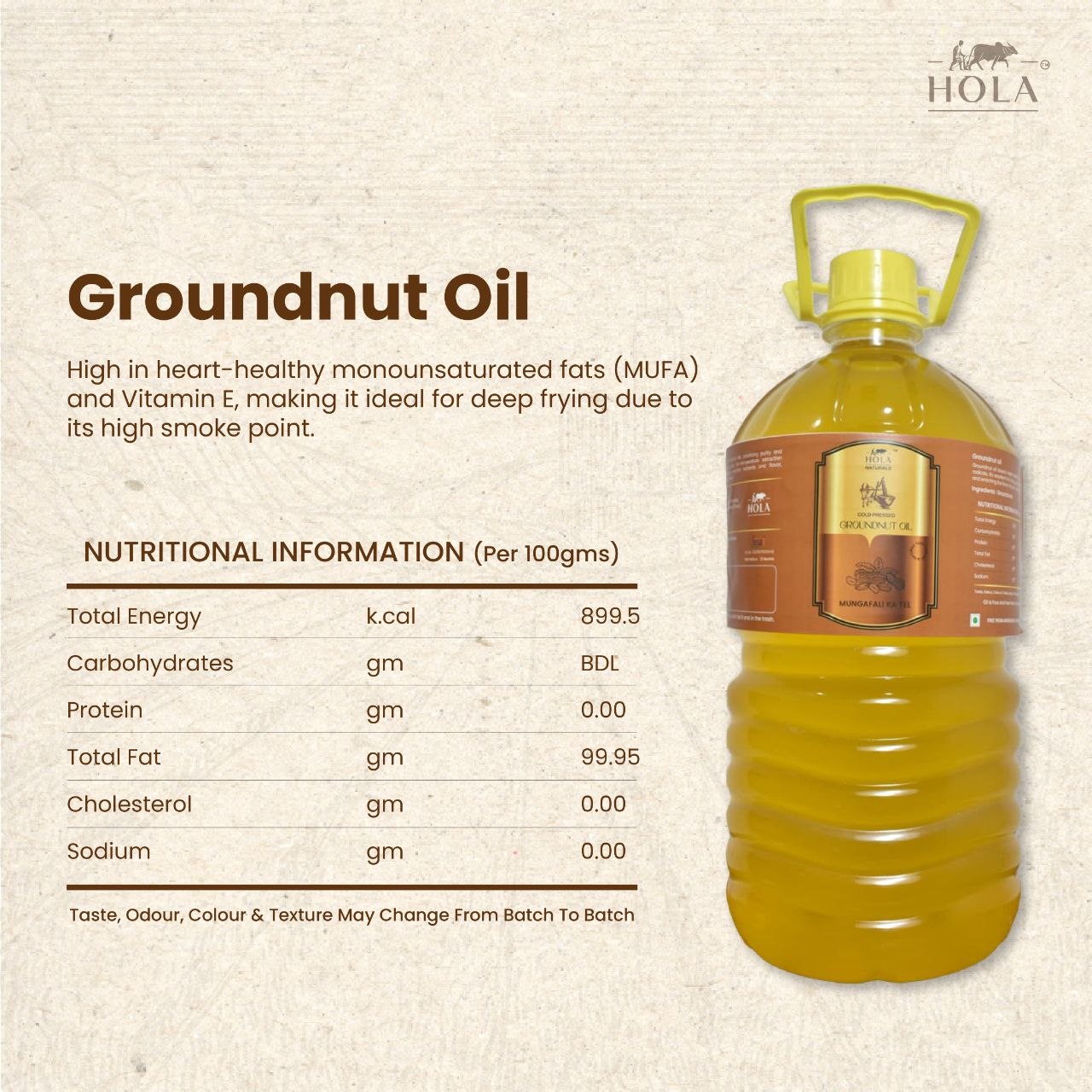 Groundnut Oil View 2