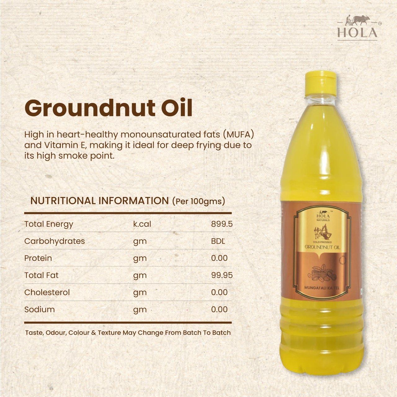 Groundnut Oil View 2